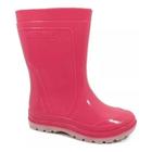 Bota Infantil Rosa Menina Galocha Forrada Jetsky Coturno