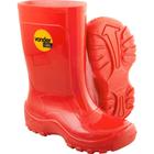 Bota Infantil Vermelha PVC com Forro Tam. 20/21 Vonder