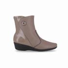 Bota Ivone Cano Médio Anabela Médio Taupe