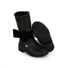 Bota Kidy Menina Preto Ref:036.0037