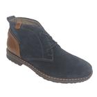 Bota Masc Pegada Casual Camurça Azul Escuro Nuit 126201-06