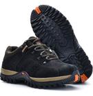 Bota Masculina Adventure Caminhada De Couro De Cano Curto