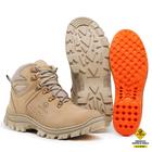 Bota Masculina Arizona Com C.A 48.067 Master Boots em Couro Bege