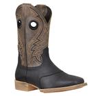 Bota Masculina Bico Quadrado Preta Cow Way 37539