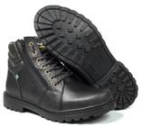 Bota Masculina Cano Médio Preta