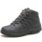 Bota Masculina Coturno Adventure Trekking Couro Confortável Resistente