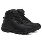 Bota Masculina Coturno Arizona de Couro Látego Premium Cor Preto