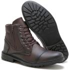 Bota Masculina Coturno Cano Curto Botinha Robusta Casual Barato Ref501