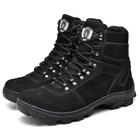 Bota Masculina Coturno Militar Couro Cano Curto Adventure Motociclista Motoqueiro Feminina