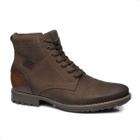 Bota Masculina Coturno Pegada Marrom