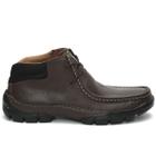 Bota Masculina Couro Clássica Moderna Confortável Original Freejump CR02