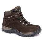 Bota Masculina Couro Coturno Adventure Trilha Cano Médio