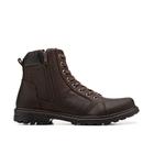 Bota Masculina Couro Legítimo Nebraska Coturno Casual Cadarço