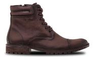 Bota Masculina Couro Marrom Troy Fossil Brown - Shelter
