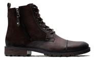Bota Masculina Couro Marrom Troy Old Brown - Shelter