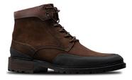 Bota Masculina Couro Marrom Troy Ruber Brown - Shelter