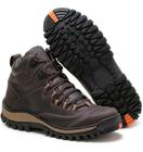 Bota Masculina De Couro Coturno Adventure Trekking TRAIL TRILHA 3 cores R1903