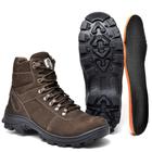 Bota Masculina De Couro Coturno Confortável Cano Curto Adventure Confortável Resistente