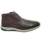 Bota Masculina em Couro Casual Marron Confortável Ferracini