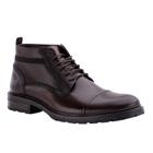 Bota masculina esportiva Democrata couro modelo linha astro