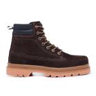 Bota Masculina Frontinni Coturno Adventure Couro Nobuck Marrom