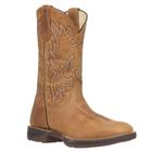 Bota Masculina Mostarda Bico Quadrado Cano Alto Classic 32426