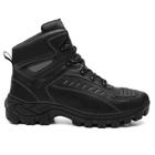 Bota Masculina Motoqueiro Couro legitimo Palmilha em gel