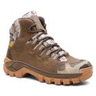 Bota Masculina Original Couro Legítimo Biqueira PVC Resistente Trilha C.A