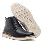 Bota Masculina Oxford Cano Alto Couro Legitimo Botina Casual Esport Fino