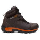 Bota Masculina Segurança Em Couro Biqueira Em Pvc Ref Tk1003