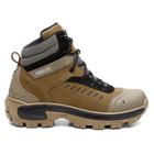 Bota Masculina Segurança Em Couro Biqueira Em Pvc Ref Tk1003