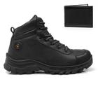 Bota Masculina Trakking Com Carteira Hencco Coturno Estilo Adventure Confortavel Leve