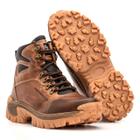 Bota Masculina US Coturno de Couro New Arizona Cor Extra Whisky