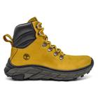 Bota Masculino Adventure Classic Em Couro Amarela