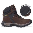 Bota Masculino Edge Com C.A 48.067 Master Boots Couro Café