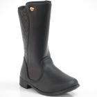 Bota Menina Cano Alto Kidy Preto