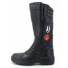 Bota Militar Samu Motociclista Samu/bombeiro Atronshoes - 295 - Preta