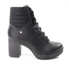 Bota Mississipi Feminino Salto Grosso Berteli Preto Q6631A