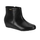 Bota Modare Feminino Bico Fino Zíper Salto Anabela 7076 100