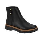 Bota Moleca Coturno Feminino Zíper Sem Cadarço 5339 20723580