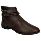 Bota Moleca Feminina Casual Tresse 5333.103 Café