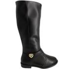 Bota Montaria Infantil Menina Casual com Aplique Molekinha 2167.136