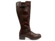 Bota Montaria Mooncity Fivelas Salto Bloco Baixo 72154 33/40