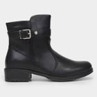 Bota Mooncity Biker Fivela Feminina