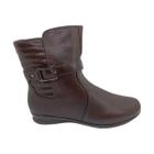 Bota Mooncity Cano Baixo Fivela 71088