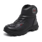 Bota Motociclista Masculino Shadow Mg Brasil Em Couro Legitimo Palmilha Em Gel Solado Borracha