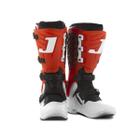 Bota Motocross Infantil Jett Hi-Vis Menino Menina Segurança Esportiva