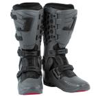 Bota MotoCross Trilha Enduro competição Articulada Jett Lite Cinza Pro Tork Barato Segura N 43