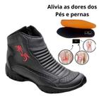 Bota Motoqueira Feminina E Masculina Coturno Couro Legítimo Semi Impermeavel TH5