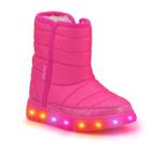 Bota Novope 50001381 1852 Led Forrada Lã Pelinho Infantil